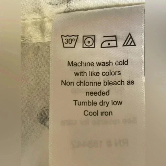 Beach & Barn Calabash Short Sleeve - White/Seafarer Print - Picture 10 of 11